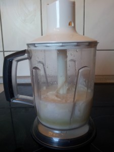 Préparation_Popsicles au lait de coco et limoncello